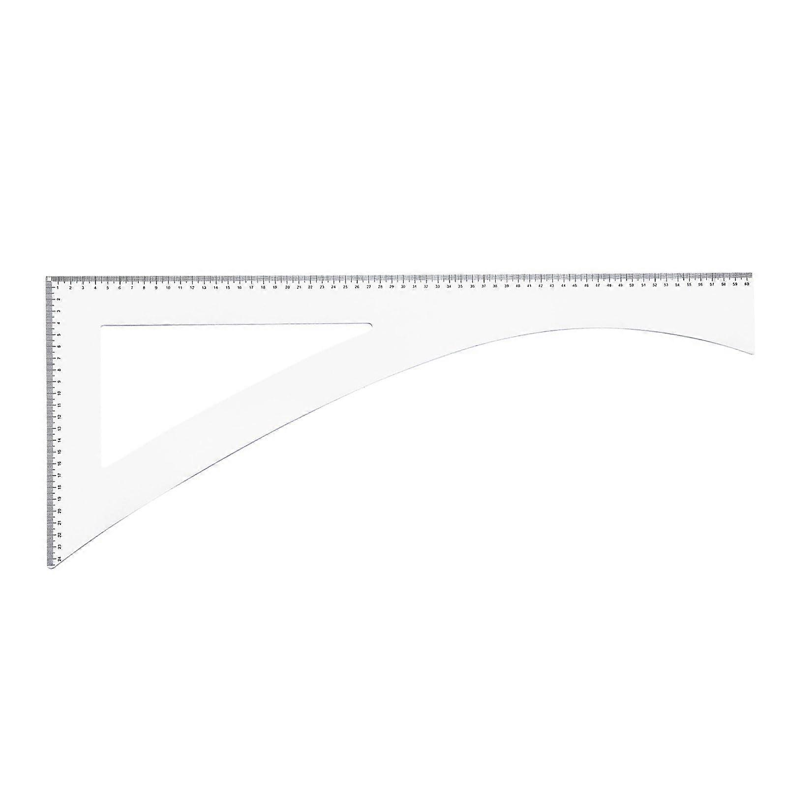 General Quilting Rule with EasytoRead Markings Plastic Stain Rule Rule for Fabric and Paper Crafts