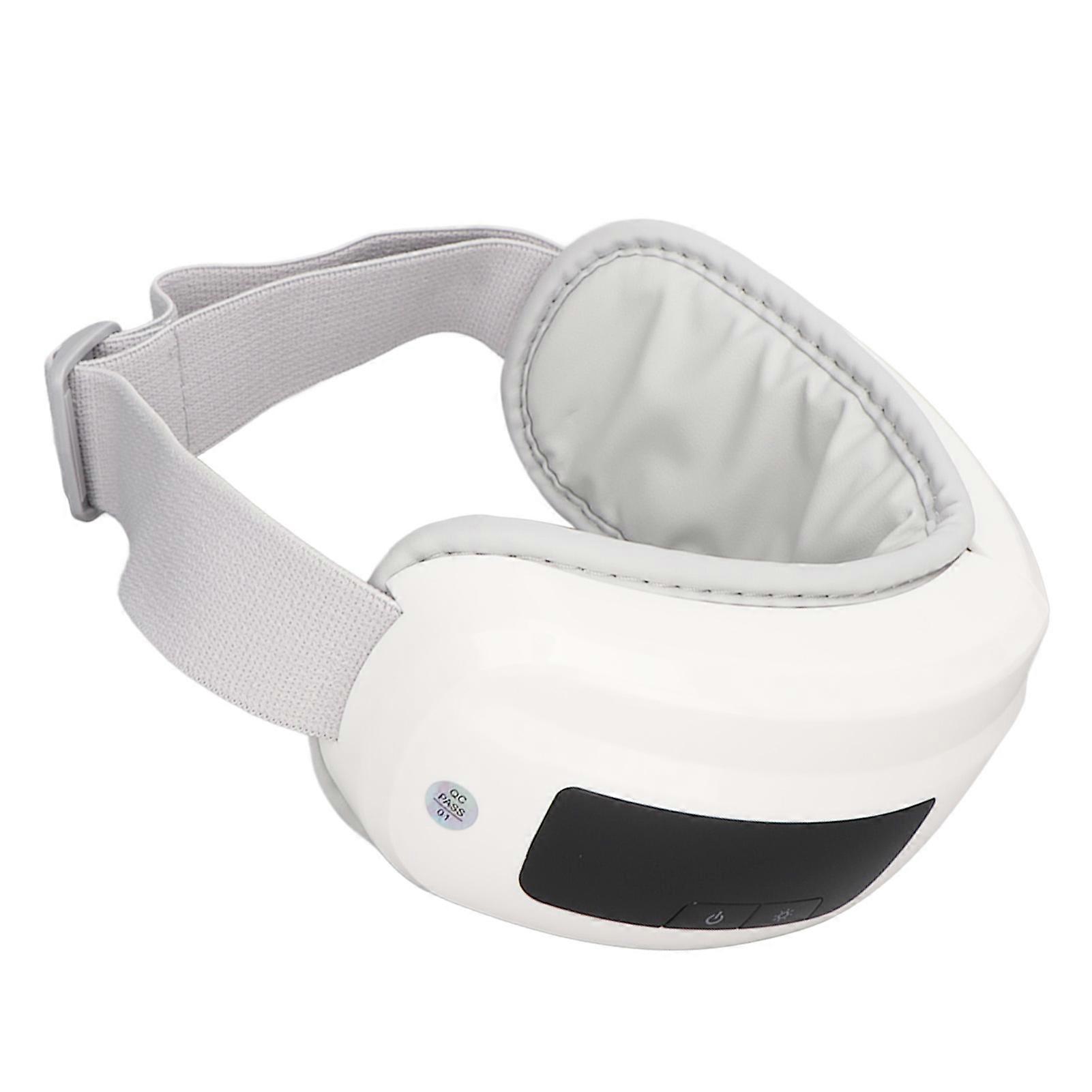 Heated Eye Massager Hot Compress USB Rechargeable 5 Modes Soothing Music Folding Bluetooth Eye Massage Machine