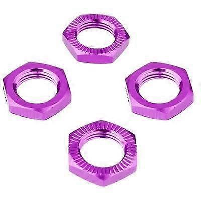 17 Mm Hex Adapter Nut With 1.25 Pitch For 1/8 Scale RC Cars, HSP Hop-Up Part, Burgundy Color