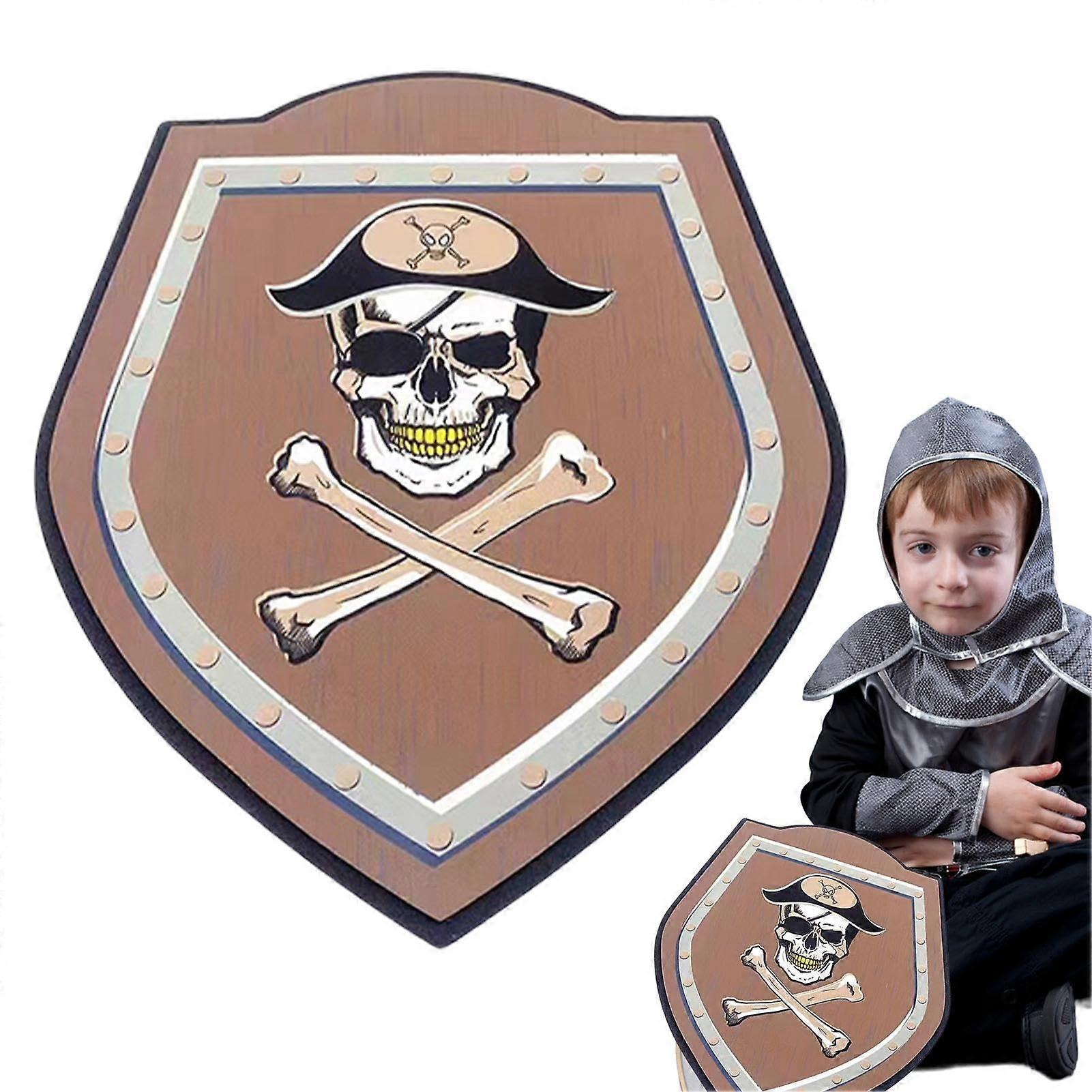 Foam Toy for Children - Portable Foam Shield and Medieval Role Play Weapons for Boys, Age 3+, W030
