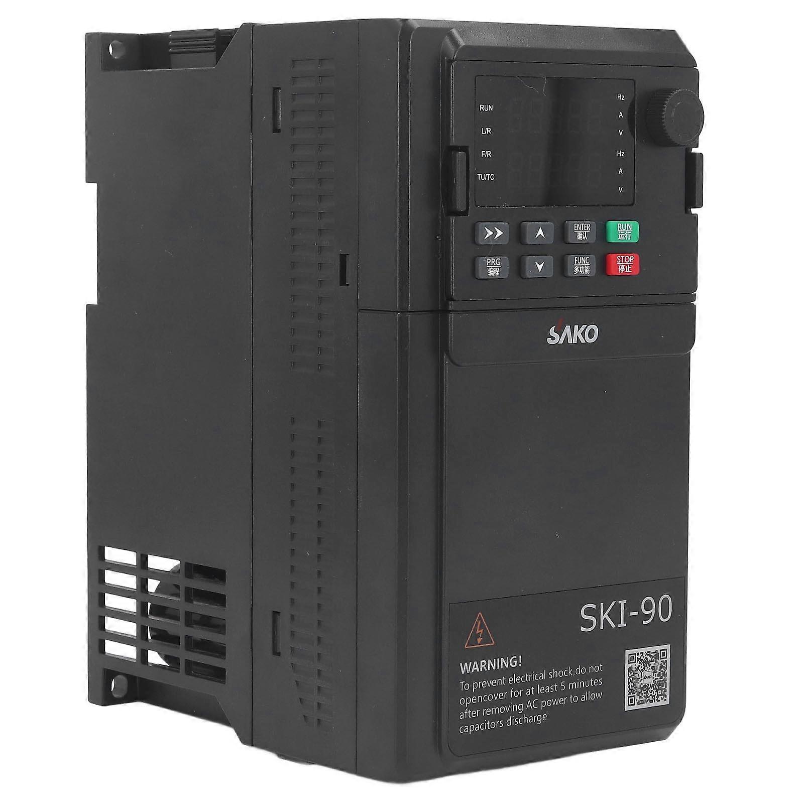 3KW Variable Frequency Drive 3PH AC380V Input 3PH AC0‑380V Output Support RS485 Communication Heavy Frequency Inverter