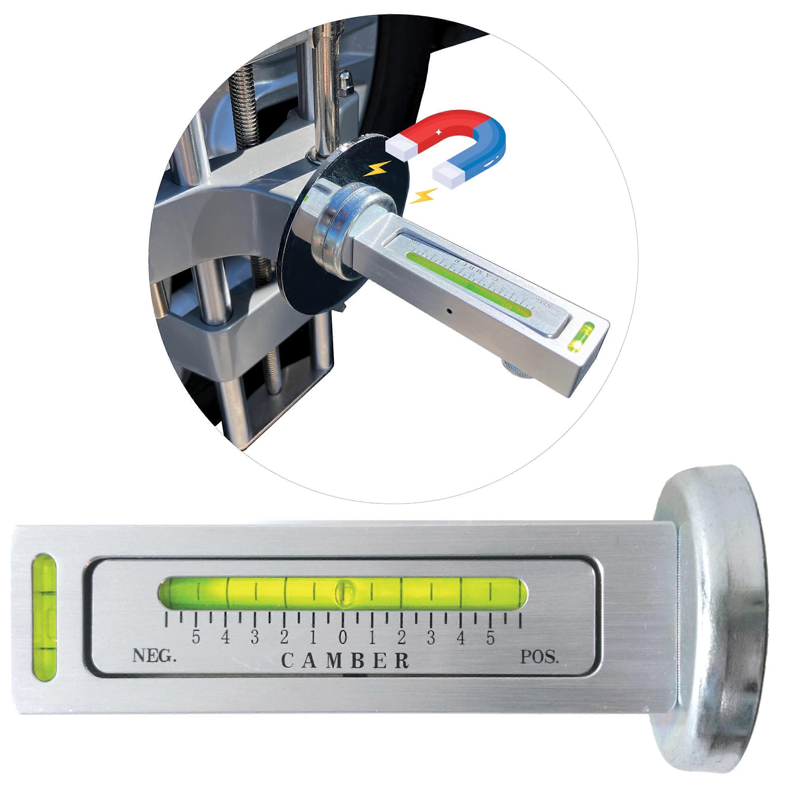AutoSolo Camber and Caster Adjustment Tool Magnetic Lane Measurement Gauge for Precise Adjustments