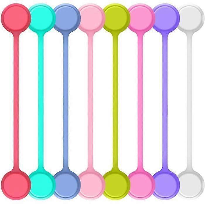 Electric Cable Tie - DLZAOAO - 8 Magnetic Clips - Plastic - Resin - Multi-functional