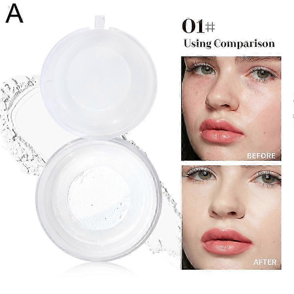 06 Pink (F) $ Cross-border MAFFICK-MF381 Girly Oil Control Setting Powder Pink Series Skin-friendly Waterproof Lasting Brightening