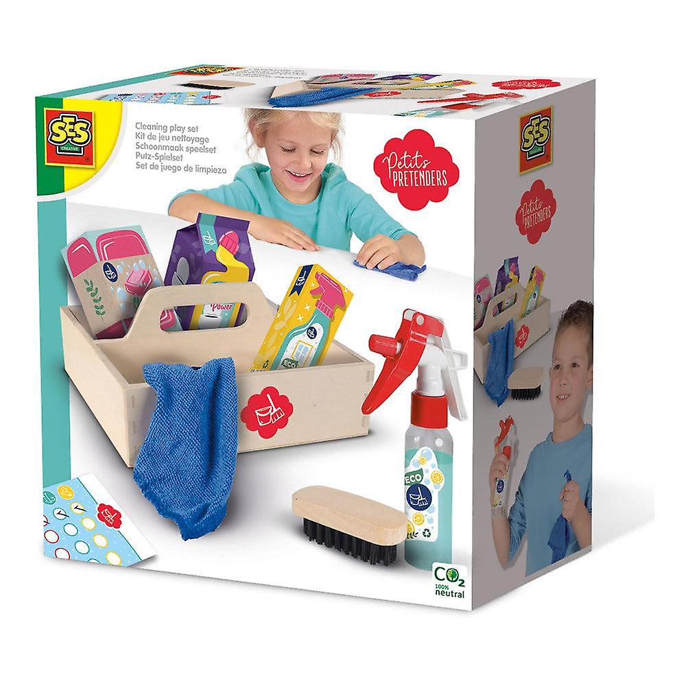 SES Creative Petits Pretenders Children's Cleaning Playset