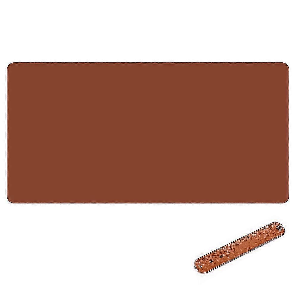 Mouse Pad and Leather Desk Pad,Eco Desk Mat,Double-Sided Desk ProtectorWaterproof Keyboard pad ,Desk Mouse Pad for Office Home Gaming Decor