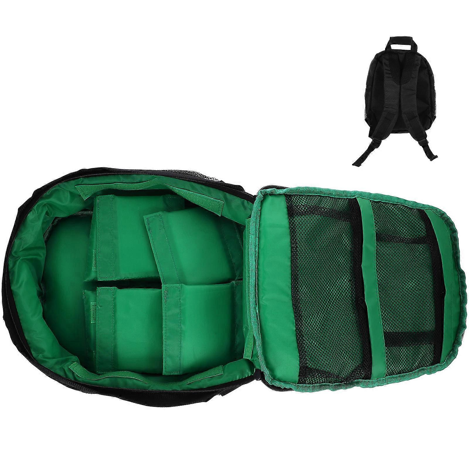 Dslr Camera Bags Waterproof Camera Case Green Adjustable Buckle Secure Storage 27x13.5x34cm 1 Set