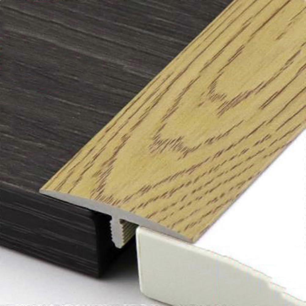 SelfAdhesive Transition Profile, T Shape Rail for Floors, 4 cm, Oak (130 cm)