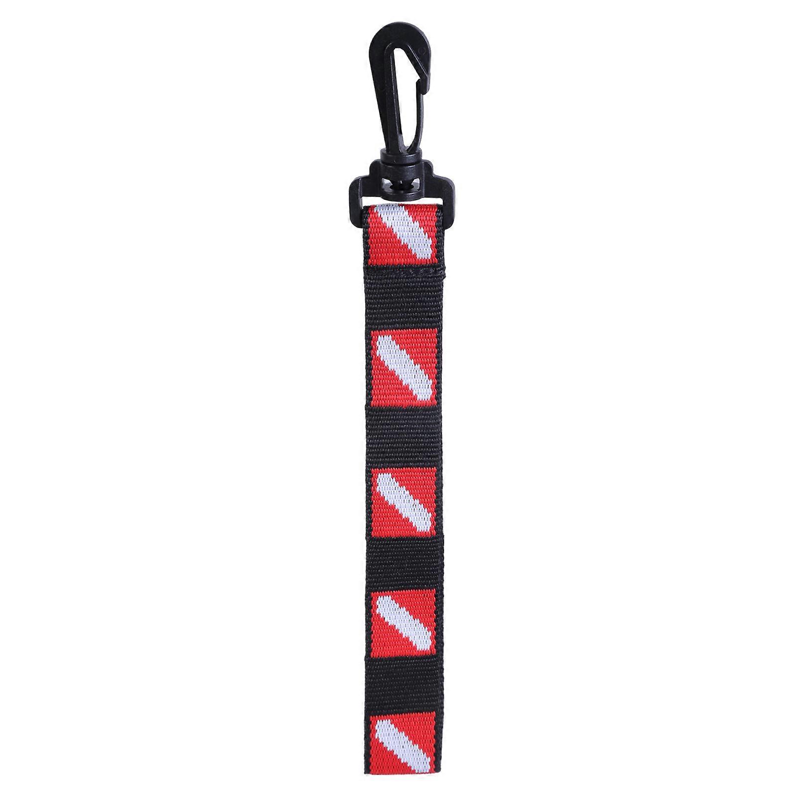 Corrosions Resistant Diving Webbing Strap Diving Clip For Organizing Diving Equipment Light Weight Diving Flags Strap Multicolor