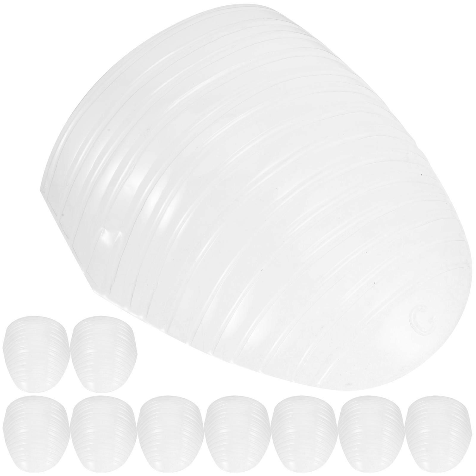 Baseball Hat Inner Support Clear Plastic Hat Stand for Display and Storage 10 Pieces