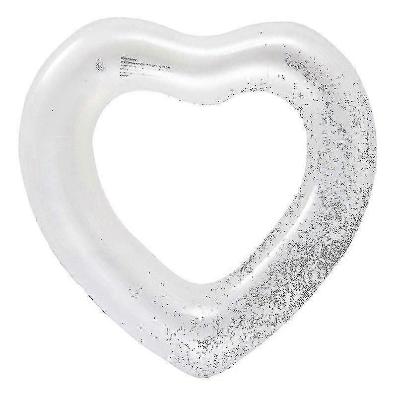 Elegant Heart Pool Float Ring for Leisurely Swimming Sessions