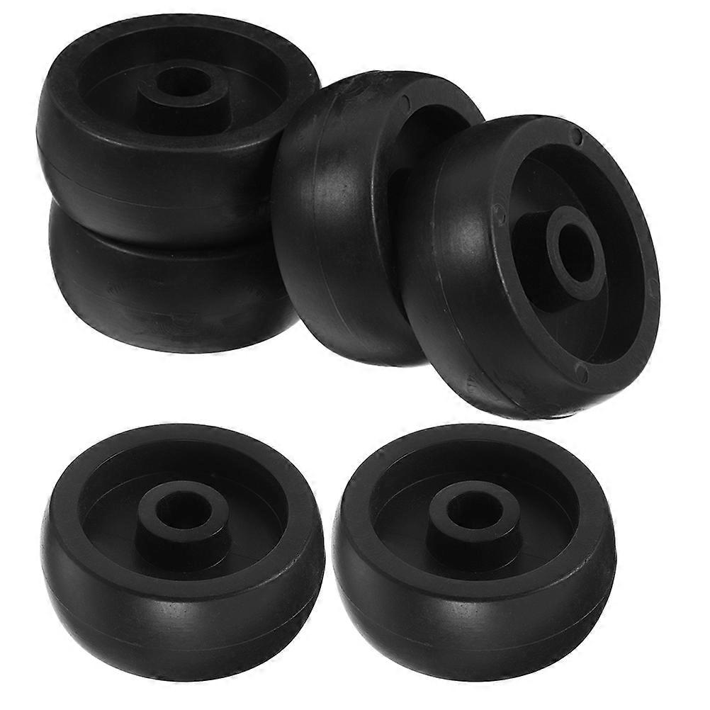 Running Equipment Roller Replacement Exercise Wheels For Treadmills And Bikes 6Pcs