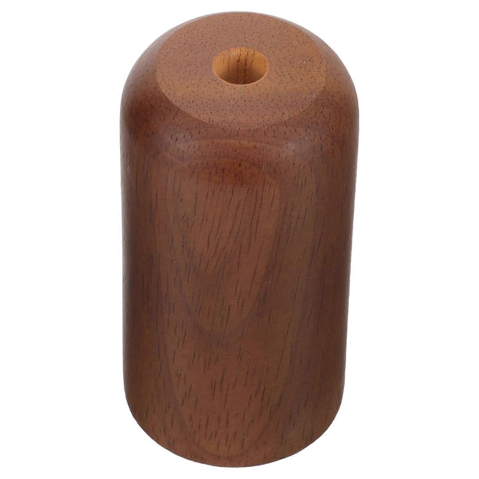 Diy Solid Lamp Holder Cup Socket for Table Ceiling Lights, Handmade Natural Finish, Easy to Install for Custom Lighting Projects