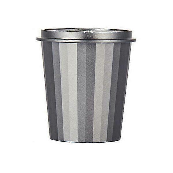Coffee Dosing Cup Sniffing Mug Powder Feeder Part for 58mm Machine (silver+gray)(1st)