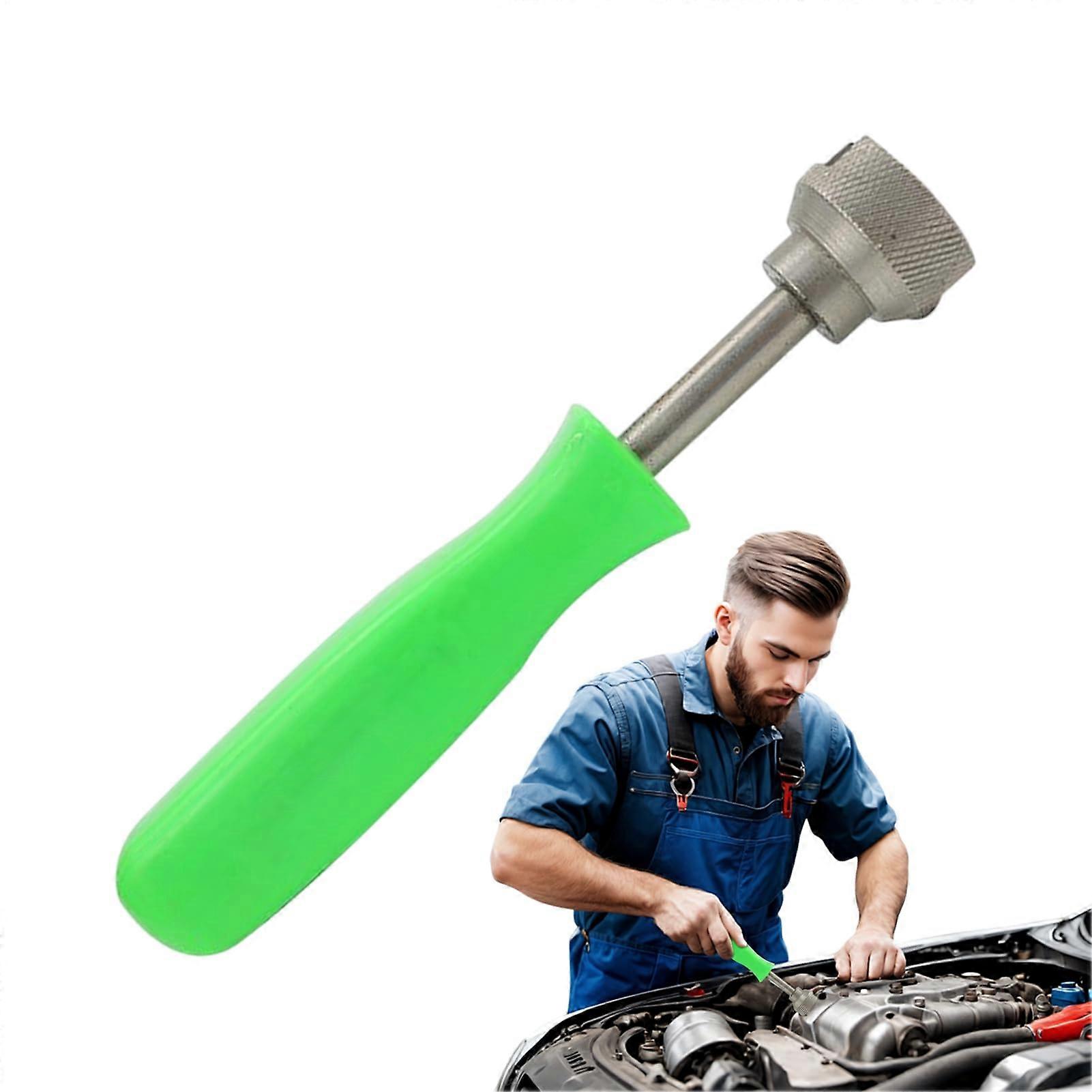 Drum brake tool, drum brake spring tool with ergonomic handle  Wearresistant for beginners, professionals (Green)