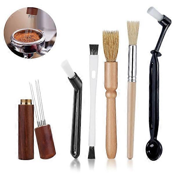 (6 pieces) Cleaning brush for coffee machine