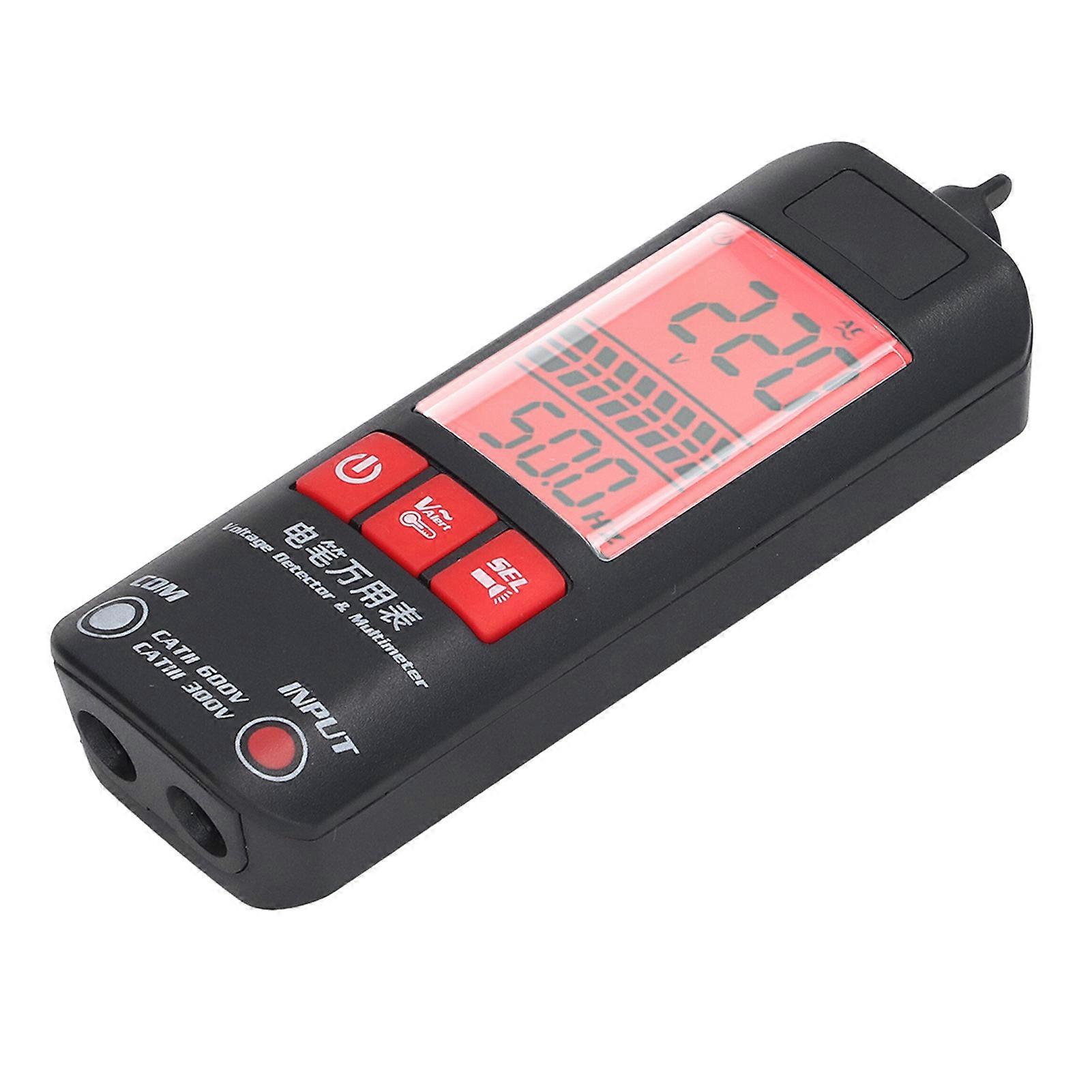 BSIDE Intelligent Digital Multimeter Mini Handheld Dual Modes Automatic LCD Digital Tester Voltage Detector