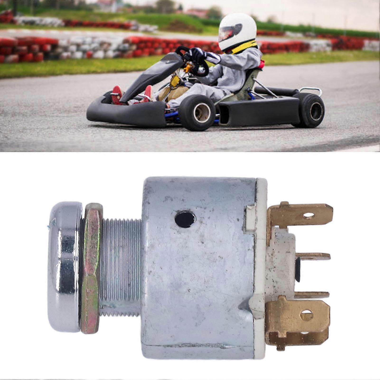 Interruptor de ignição Universal Starter 3 Terminal 3 Posição com 2pcs chave DC 12V para caminhão de carro 