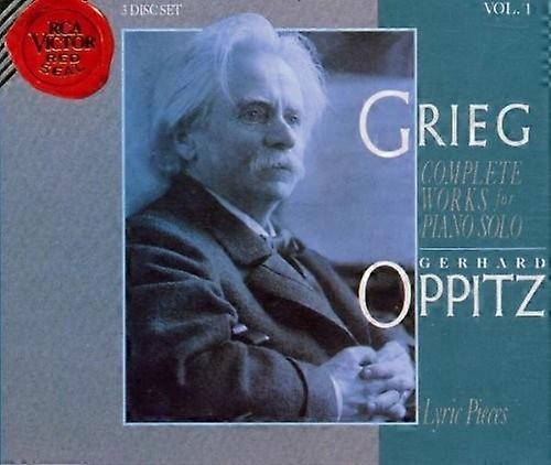 Grieg / Oppitz,Gerhard - Complete Works for Piano  [COMPACT DISCS] USA import