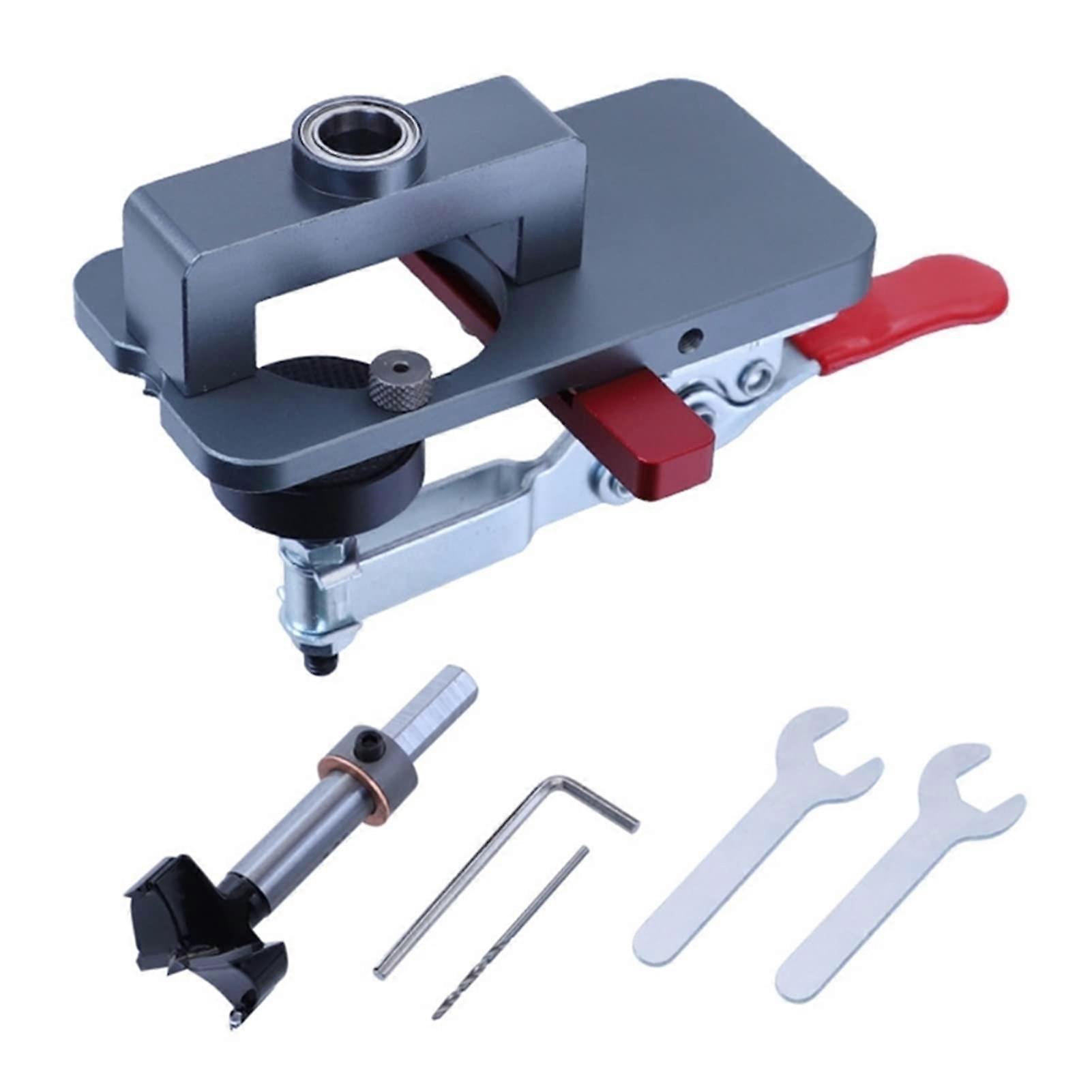 Hinge hole punch locator, hinge hole locator, door hinges, hinge installation tool, hinge positioning tool, woodworking tool, door hardware parts