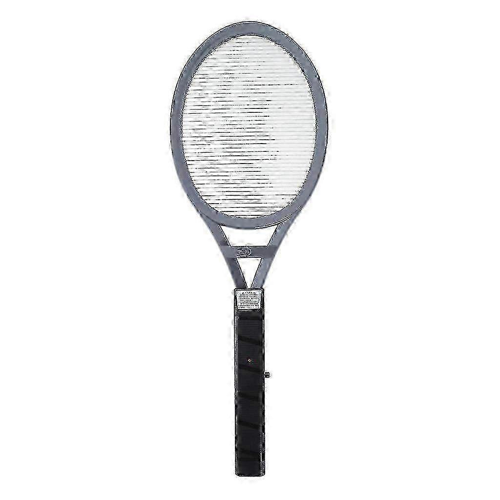 Electric Fly Swatter with 1-Layer Mesh - Battery Operated Fly Killer for Home Use, Indoor Outdoor & Camping, Non-Rechargeable Insect Zapper
