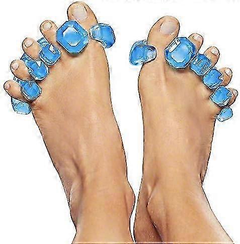Tær GEMS: Gel Toe Stretcher &; Toe Separator
