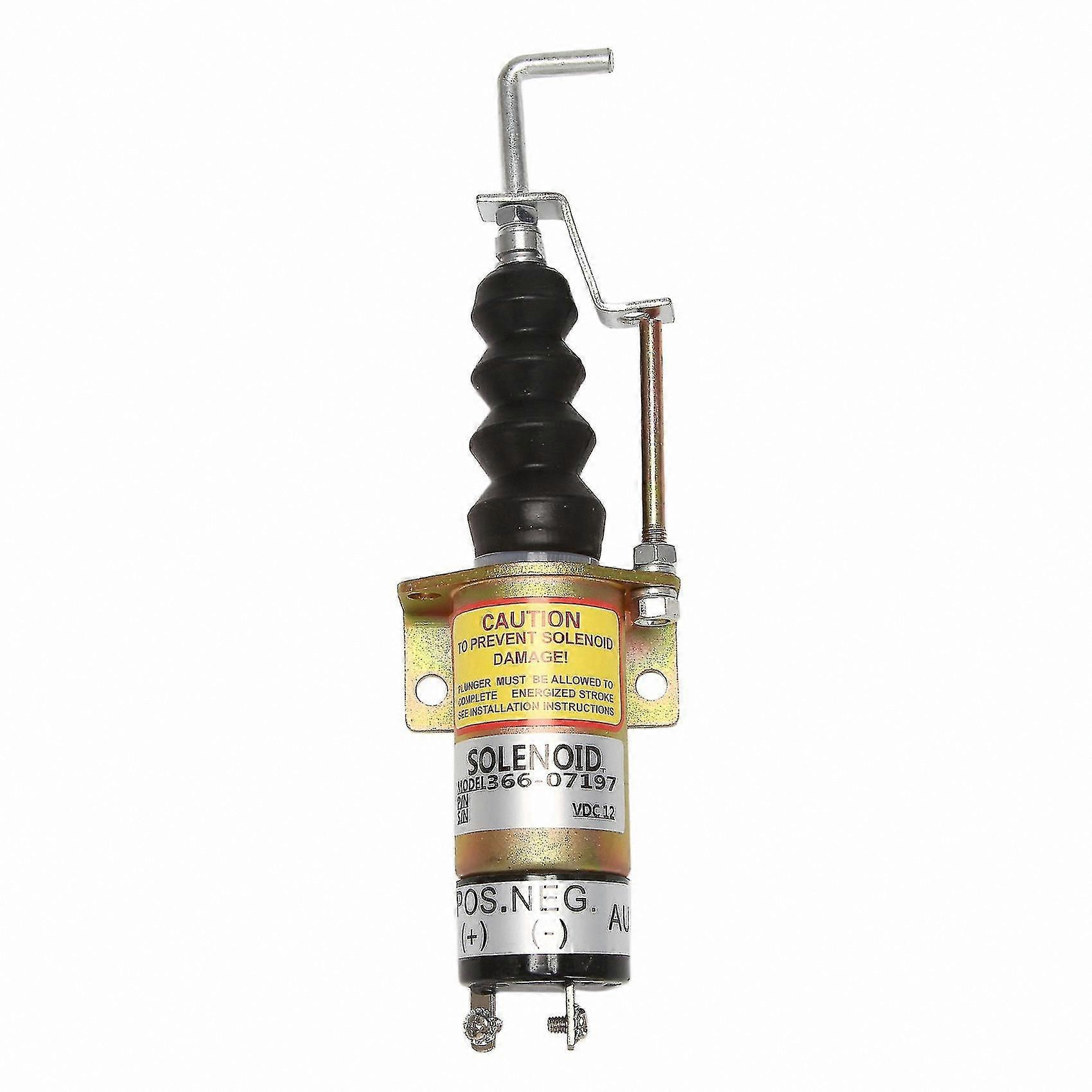 2-Pin 12V Stop Sole Valve for Electric Systems Replacement Component