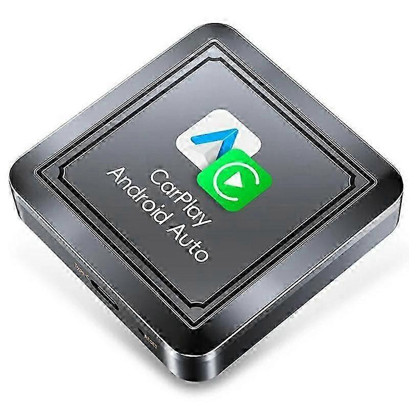 Q1S 2-in-1 Wired to Wireless Carplay Android Auto Adapter Bluetooth 5.0 Smart Box