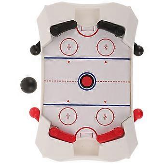 White Plastic Hockey Puck Toy for Playing Fun and Exciting Board Game with Compact Size