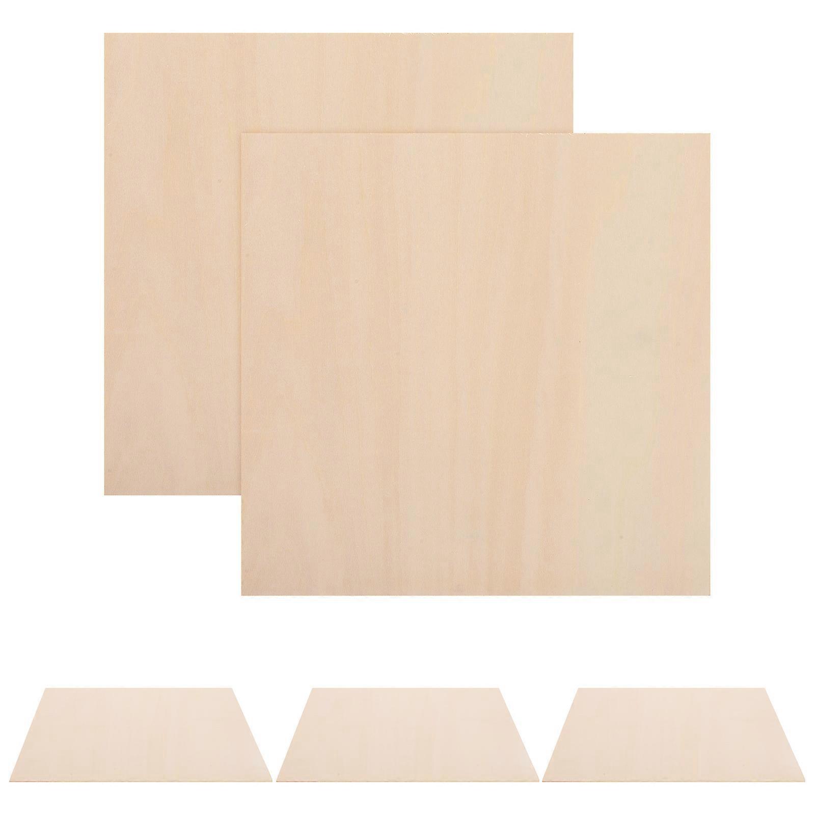 Bendable Wood Panels for DIY Craft Projects Khaki Color Great for Pyrography and Architectural Modeling 5 Pieces