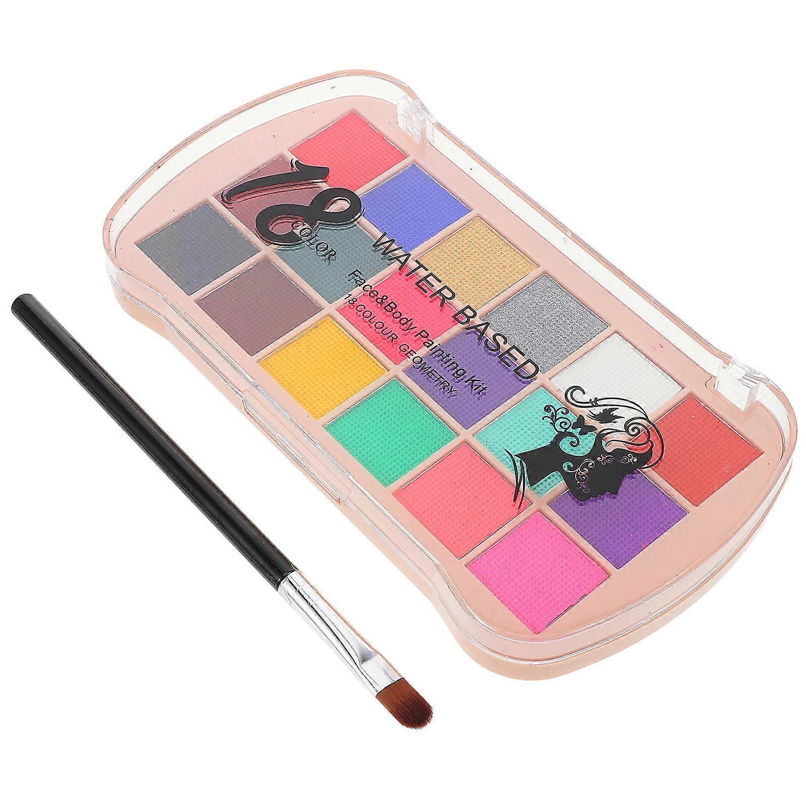 Water-soluble Face Painting Pigment Ideal For Party And Theatrical Performances Versatile Design 1 Set