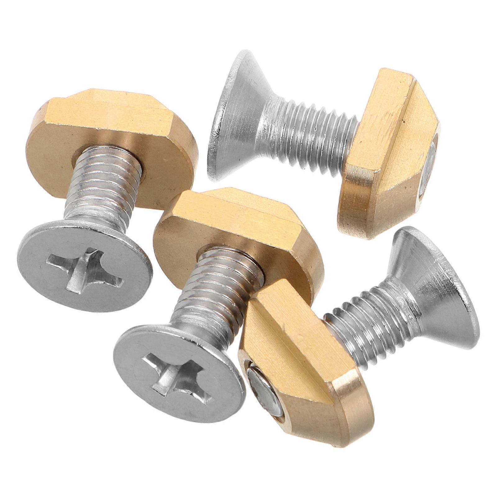 4Pcs Stainless Steel T Nuts for Secure Rudder Attachment