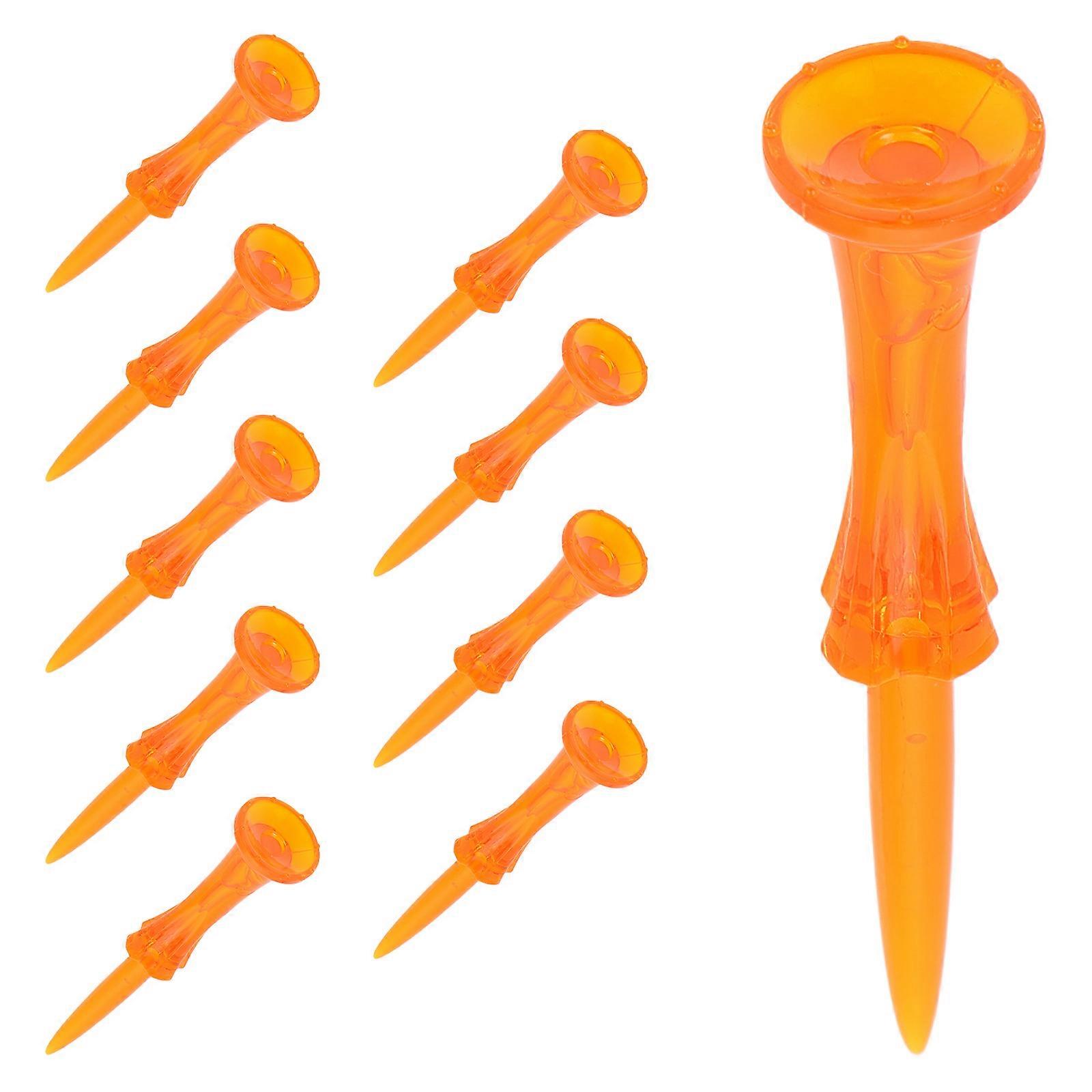 10pcs Wheel Shape Golf Tees – Durable Plastic Design for Precision Alignment, Enhanced Stability, and Consistent Practice