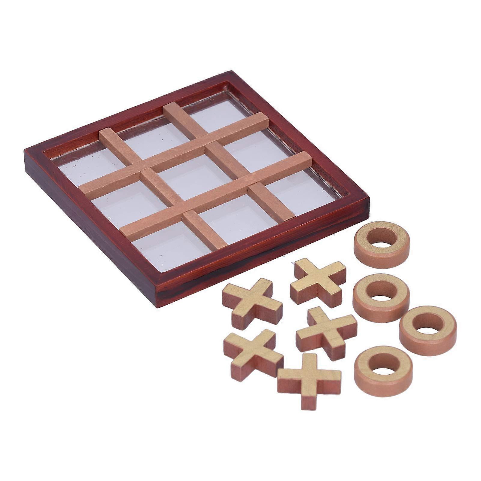 Interactive Parent-Child Board Game, High-Quality Pine Wood Learning Toy with Safe Water-Based Paint, Ideal for Family Fun