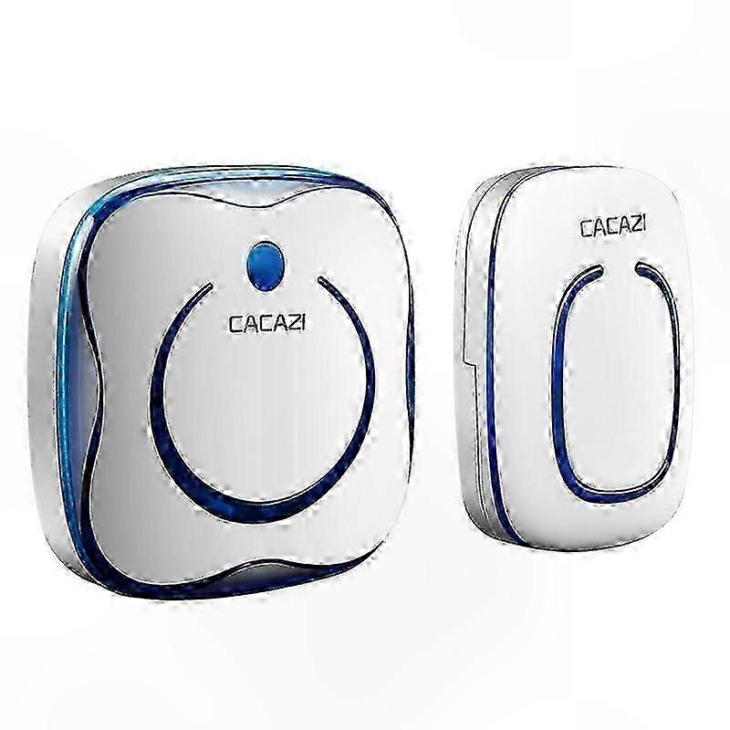 Wireless Doorbell with Bright Flash, Long-Range Signal, Loud Volume, and Weatherproof Design for Outdoor Use