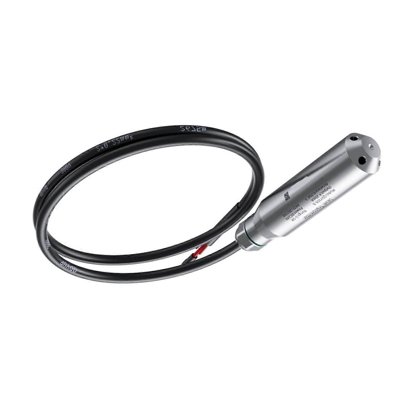 Liquid Level Sensor Transmitter Submersible Liquid Level Transducer 0.54.5 V Water Level Meter (20 m Range 20 m Cable) 20m Range 20m Cable