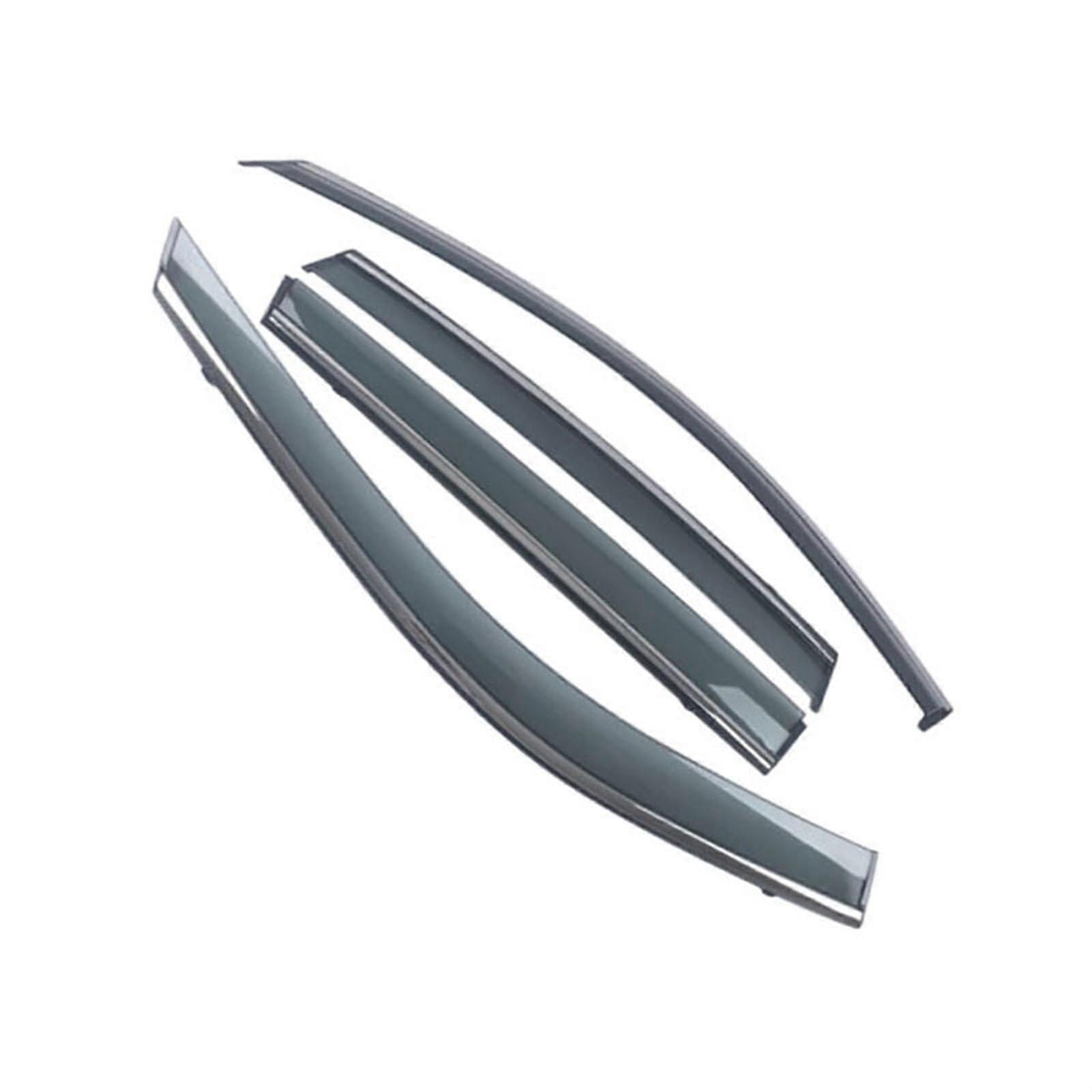 Side Window Car Window Rain Eyebrow Protection Wind Deflector Accessory for BMW 2er F22 218i 2015-2021, Fit, High Quality, Black