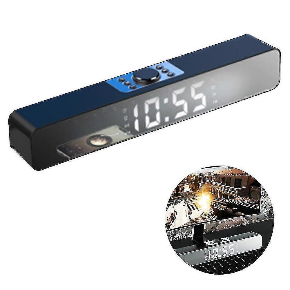 USB Wireless Bluetooth Clock for Desktop, Laptop, and PC