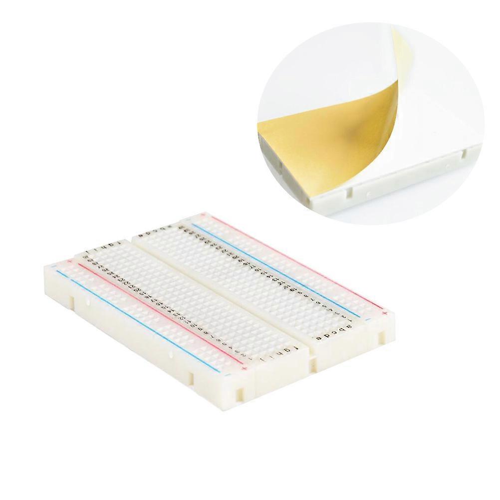 Breadboard Kit Solderless Breadboard for Laboratory Material with Double-Sided Tape 8Pcs