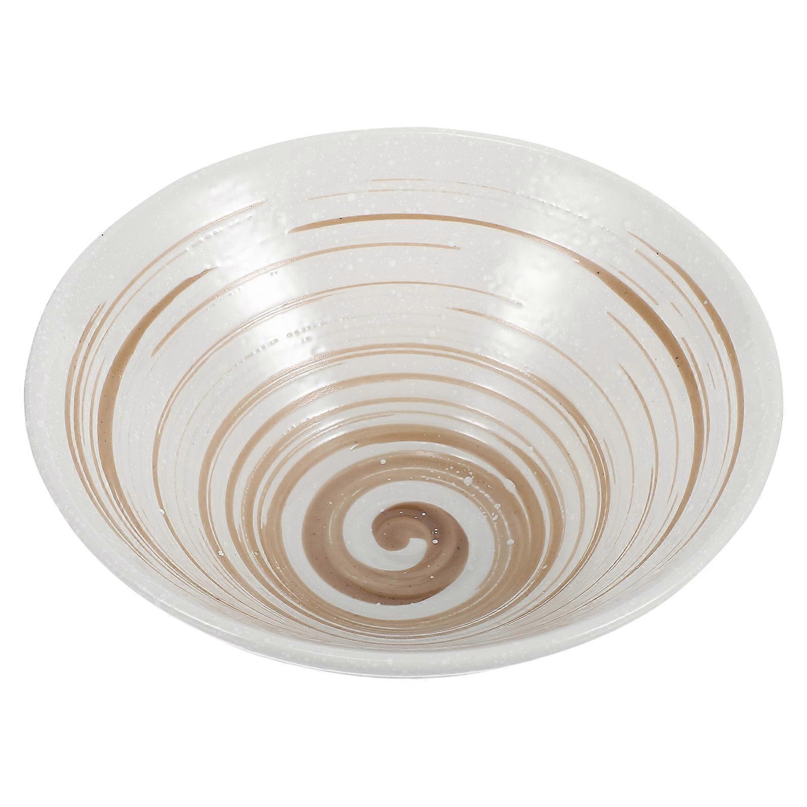 Noodle Bowl Home Tableware Round Assorted Color Ceramic Noodle Serving 1Set