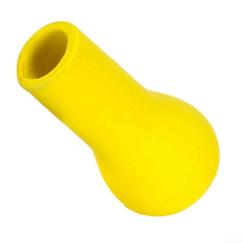 Fishing Rod Butt, Cushion Portable Belly Support, Material Shock Absorption, Grip Energy Efficient Lightweight, For Fishing 15.5 * 8cm(Yellow)