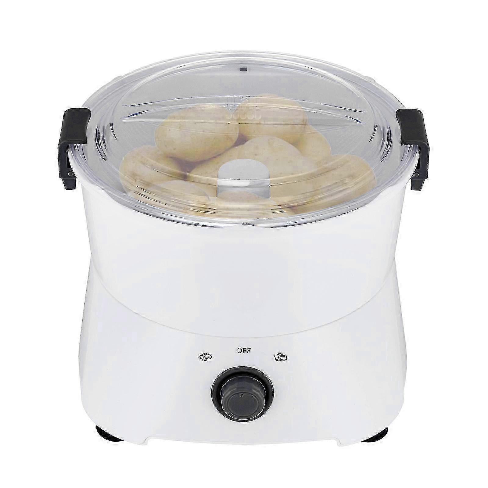 Electric potato peeler 85W for efficient commercial kitchen peeling