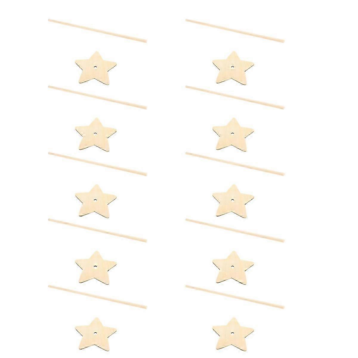 Wall Stand Display Board, Table Decoration,Pentagram+Insert Stick