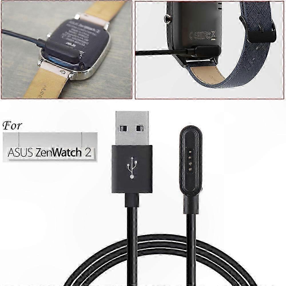 Magnetic USB Charging Cable for Smart Watches Compatible with Android Devices