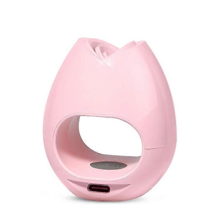 Rose Nail Art Lamp , Specification: Button Model (Pink) Button Model (Pink)