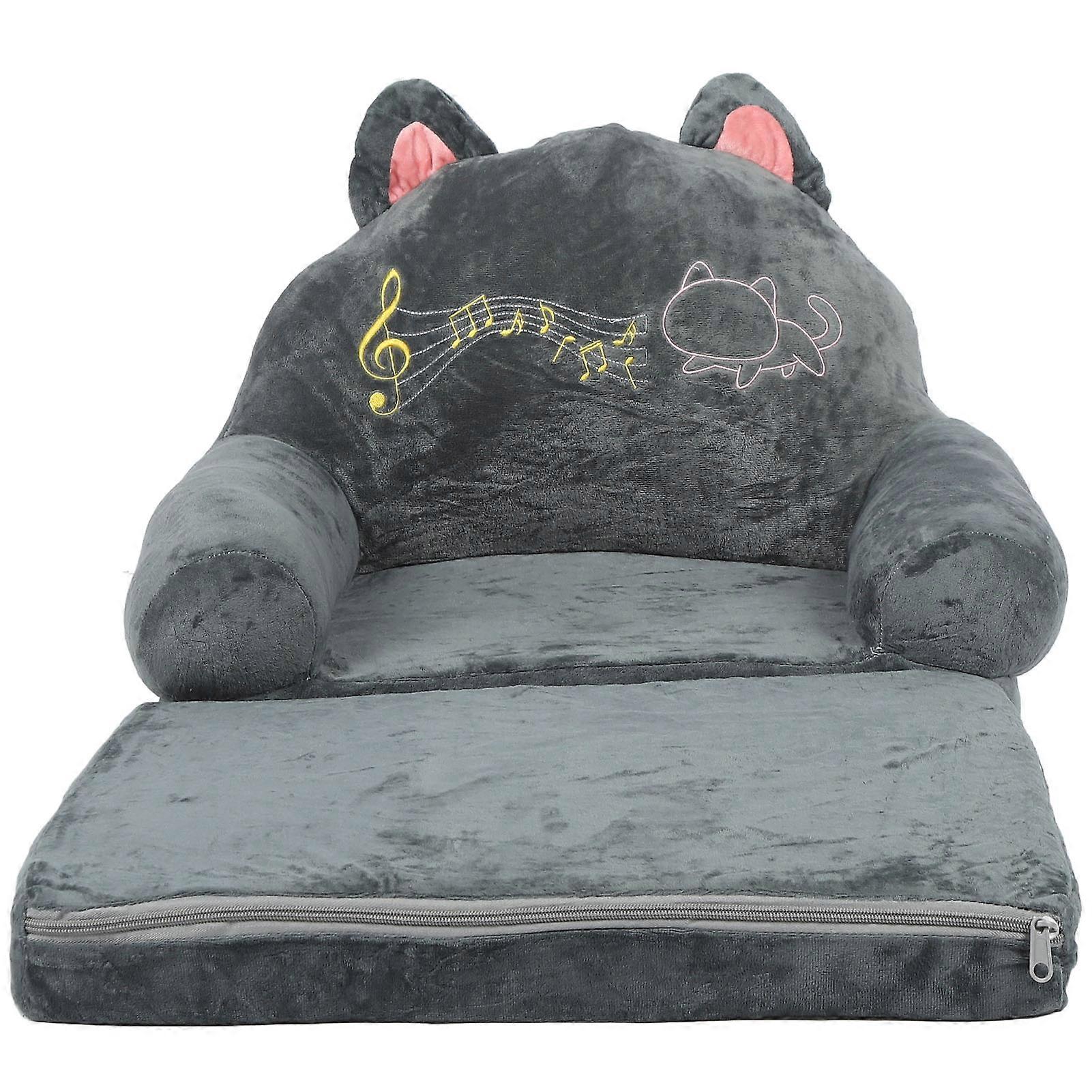 Kleinkindsessel Couch 2-fach umwandelbares Kinderschlafsofa Liegebett