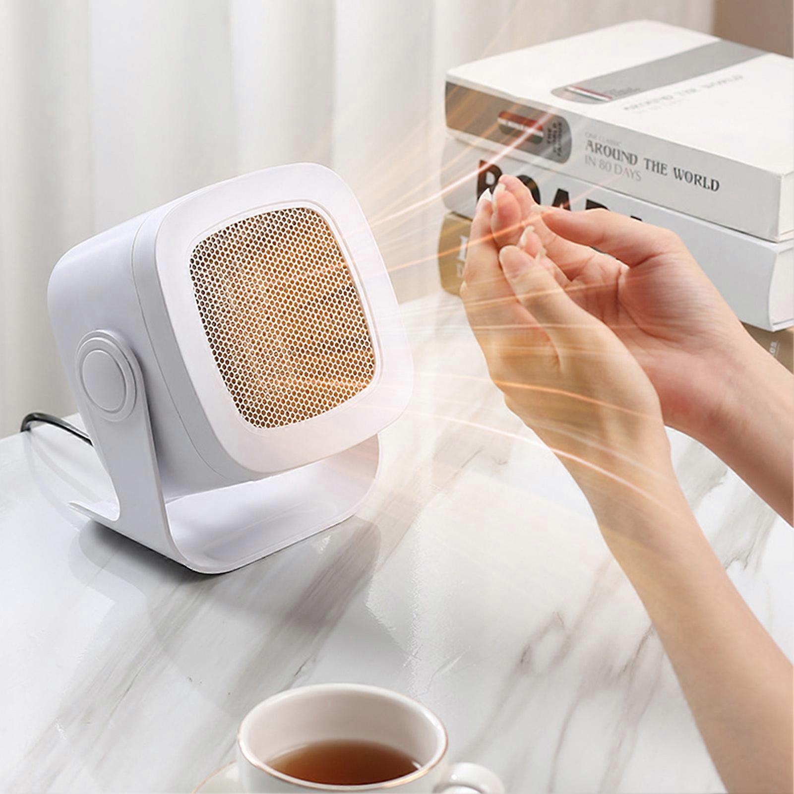 800W Desktop Heater Fast Heating Overheat Protection EU Plug