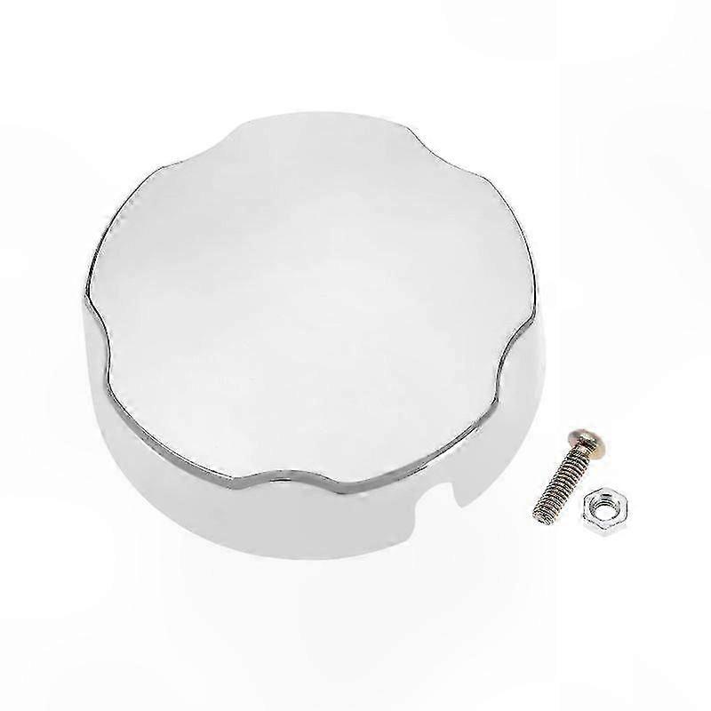 Plastic Overflow Cover and Rotating Handle for Bathtub Drain Replacement Parts