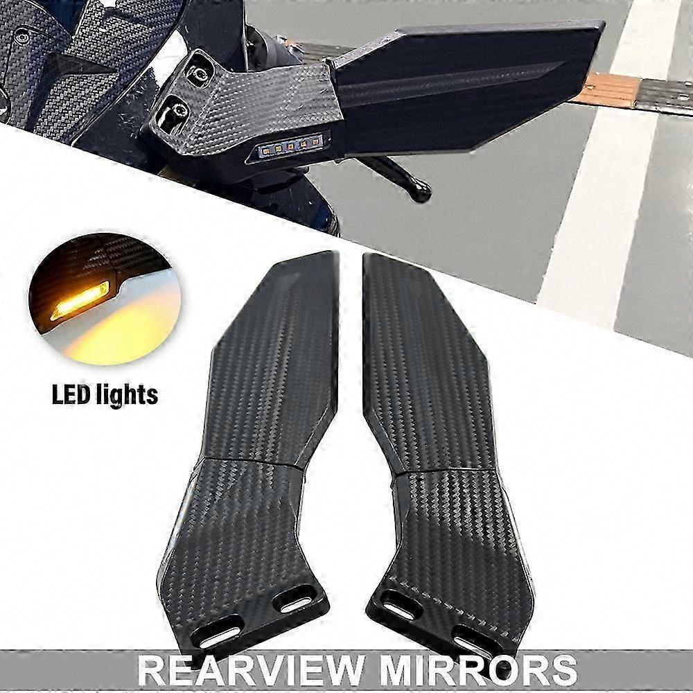 Adjustable Motorcycle Wind Wing Rotating Rearview Mirror for CBR1000RR Ducati Panigale R6 GSXR ZX6R