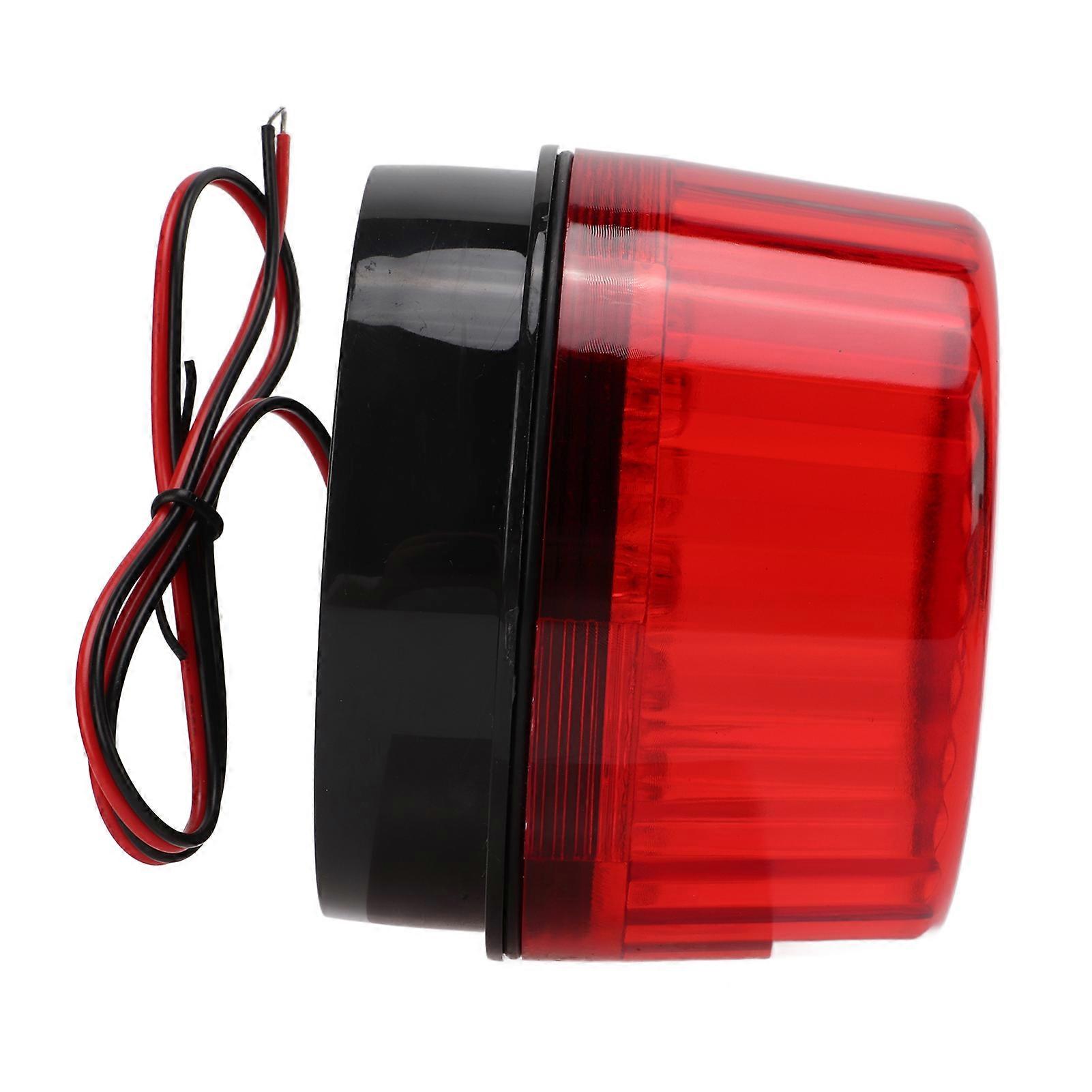 Industrial Signal Warning Lamp 05E Red LED 12V High Temp Resistant